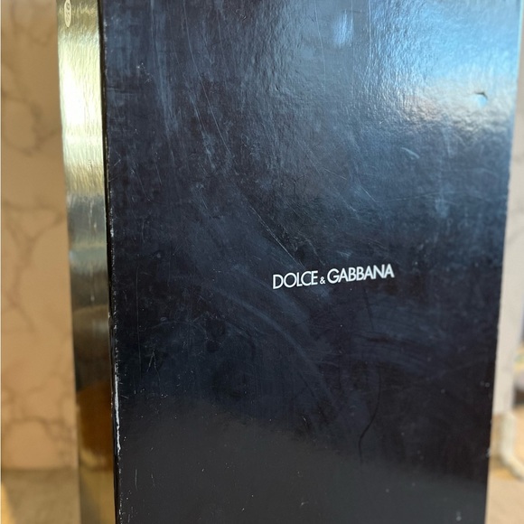 Sz 9.5 Dolce & Gabana Brown Lace-Up Knee-High Boots - Picture 7 of 10